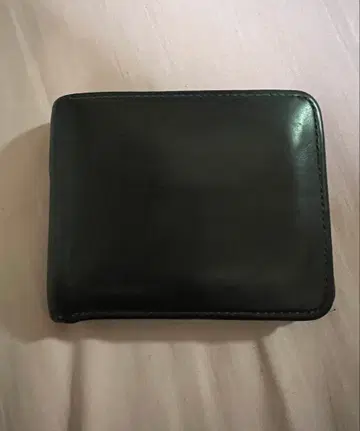 와일드 스완스 브라운 그라운더 이단 접이식 지갑 천연 가죽