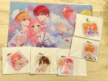 두 사람의 사랑의 이유 아크릴 키링 클리어 파일