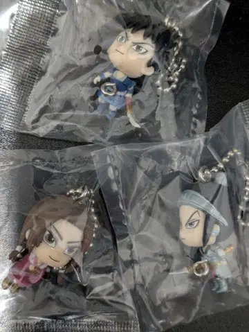 킹덤 미니 피규어 키링 3개 세트