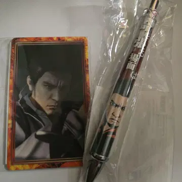 용과 같이 트레이딩 카드, 볼펜 세트