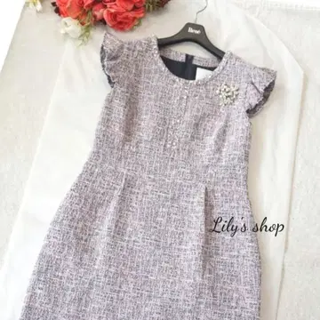 컨디션 최상 르네 트위드 원피스