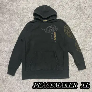 [ PEACEMAKER ] 풀 후드티 블랙 XL