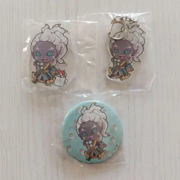 요괴워치 캐릭터움 카페 부동명왕 보이 캔뱃지 아크링 키링 아크릴 스탠드