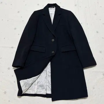 매킨토시 철학 체스터 코트 울