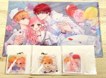 두 사람의 사랑의 이유 아크릴 키링 클리어 파일