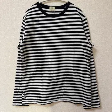 뷰티 앤 유스 보더 셔츠 XL 화이트 블랙 남성용