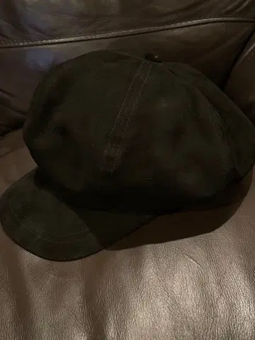 백래쉬 캥거루 스웨이드 헌팅 캡