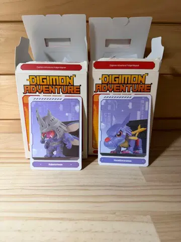 POP MART 디지몬 어드벤처 메탈가루루몬 카부테리몬