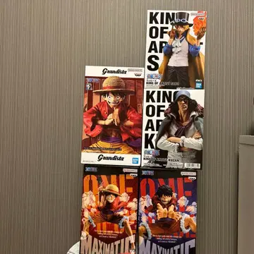 원피스 루피 사보 쿠잔 피규어 묶음 판매