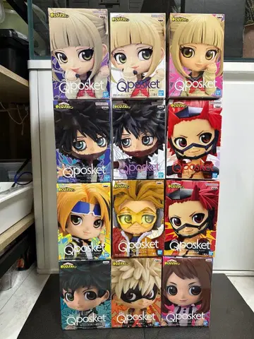 나의 히어로 아카데미아 Qposket 12체 피규어 세트 묶음 판매