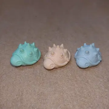 아마다 컬러 포즈 인형 슈퍼 마리오 토게조 지우개 피규어 세트