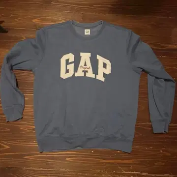 GAP 스카이블루 파랑 맨투맨 트레이닝복