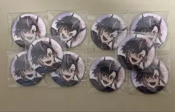 오니가야 텐 벌스데이 캔뱃지 10개