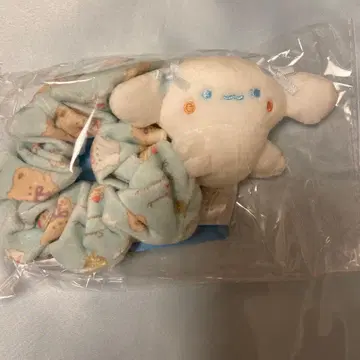 산리오 시나모롤 시나몬 스튜디오 하누루 봉제 인형 스크런치 돈키