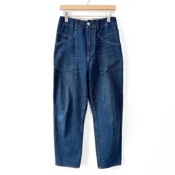 URCH RNA 루즈핏 슬림 워크 데님 팬츠 허리밴딩