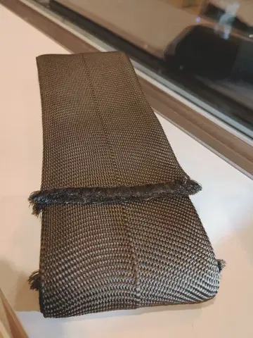 어두운 그린 평직 남성용 오비