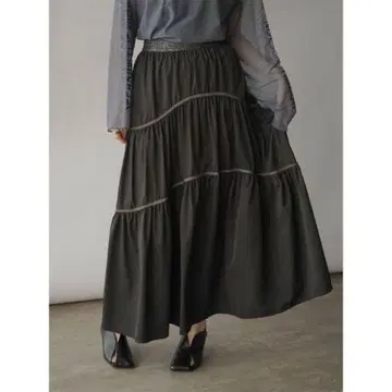 RADIATE 파이핑 캉캉 스커트