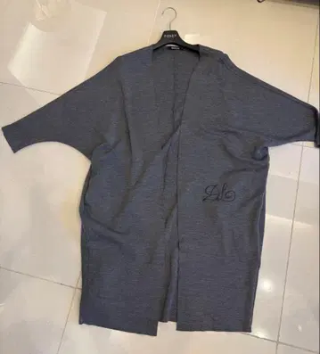 FOXY DAISY LIN 그레이 7부 소매 가디건