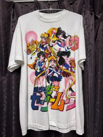 90s 세일러문 빈티지 티셔츠