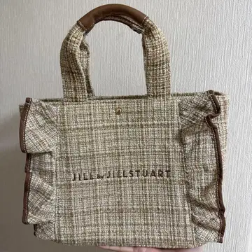 JILL STUART 트위드 핸드백 소