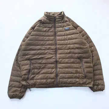 파타고니아 다운 스웨터 자켓 카키 XXL