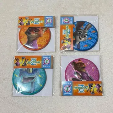 주토피아 2 해피 복권 캔 거울 주디 닉 해피 복권 I상