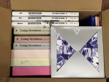 1SEVENTEEN 앨범 묶음 판매 트레이딩 카드 없음