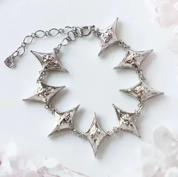 해복잡화 크라운 팔찌 티어 프래그먼트 소 은 실버