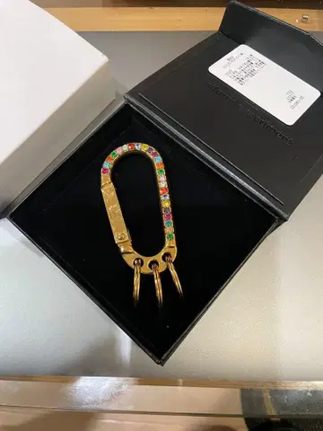 uniform experiment 골드 카라비너 키링