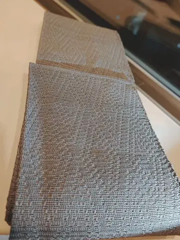 기하학 패턴 그레이 남성용 오비 넓은 폭 여름용 비침