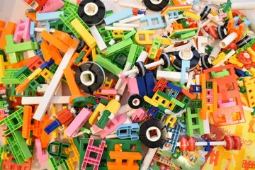 리블록 대용량 묶음 판매 설명서 도서 포함 파스텔 컬러 리블록