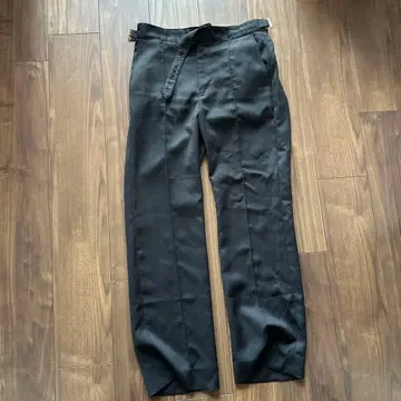 CULLNI Slim Flare Pintuck Gurkha Pants