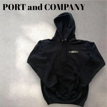 PORT and COMPANY 블랙 후드티 14-SBRA-2 속기모