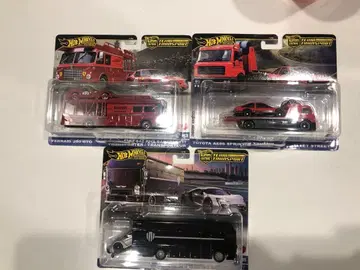 핫휠 팀 트랜스포트 3개 세트 페라리 AE86 LYKAN