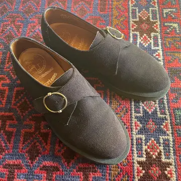 닥터마틴 몽크 스트랩 영국제 다크 브라운