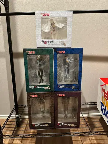 명탐정 코난 피규어 5체 세트