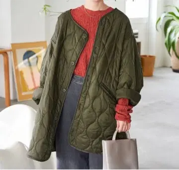 새상품 M65 라이너 퀼트 코트 M65 노카라 퀼팅 밀리터리