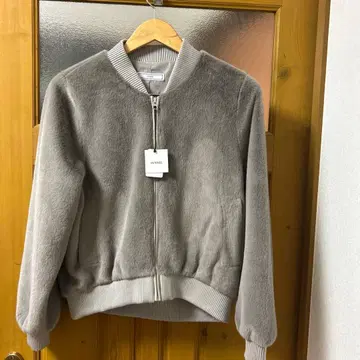 택 포함 새상품 FENNEL 플리스 봄버 자켓 그레이 29000엔