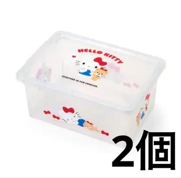 헬로키티 보관 케이스 S 라메 2개 세트