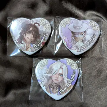 제5인격 하트 캔뱃지 훼미리마트 포토그래퍼 죄수 리퍼