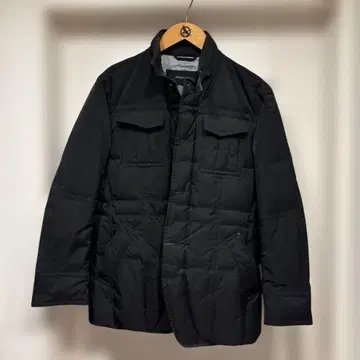 INTERMEZZO 블랙 다운 자켓