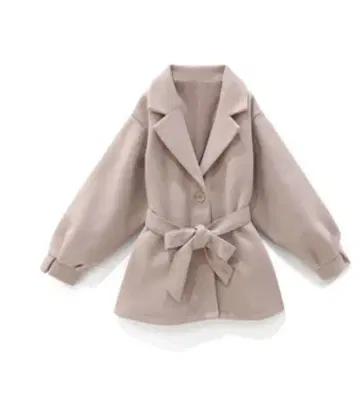 GRL 화이트 체스터 코트 사이즈 F