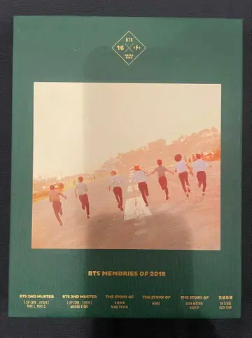 BTS MEMORIES OF 2016 DVD 4매 세트