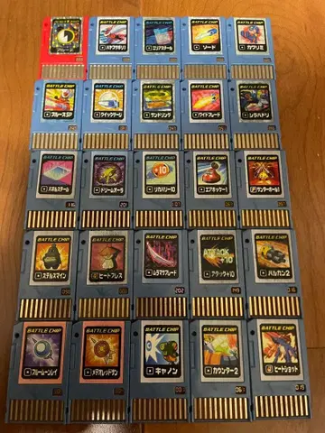 록맨 에그제 배틀 칩