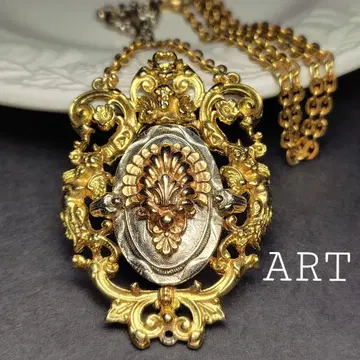 빈티지 목걸이/펜던트 바로크풍 ART