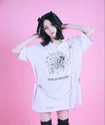 AVENCHUMU T셔츠 핑크