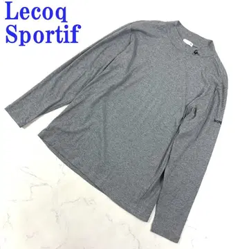 콕스포르티프 긴팔 티셔츠 그레이 면 폴리에스테르 XO C4512