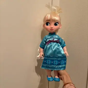 엘사 인형 스카이블루 약 30cm