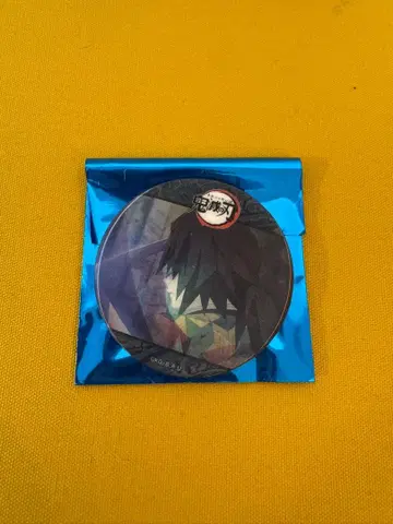 기둥 카페 토미오카 기유 애니메이션 캔뱃지 1