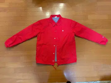 Champion 나일론 자켓 Medium 레드